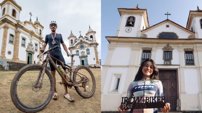 Mariana: Diogo Nascimento e Gabriela Ferolla vencem Iron Biker Brasil; inscrições abertas para 2026