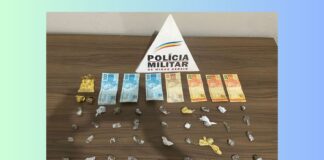 Ouro Preto: vendendo drogas no ‘Loteamento’, traficante é preso em Antônio Pereira Ouro Preto: vendendo drogas no 'Loteamento', traficante é preso em Antônio Pereira