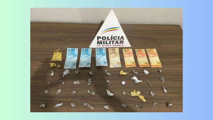 Ouro Preto: vendendo drogas no 'Loteamento', traficante é preso em Antônio Pereira