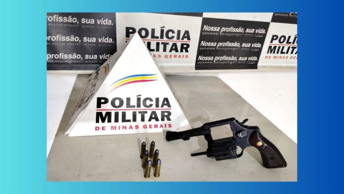 Mariana: com revólver carregado, mulher ameaça funcionário de escola e é presa no Cabanas