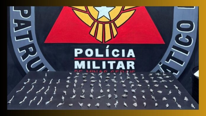 Itabirito: adolescente é apreendido com 45 pedras de crack e 98 buchas de maconha na Cohab