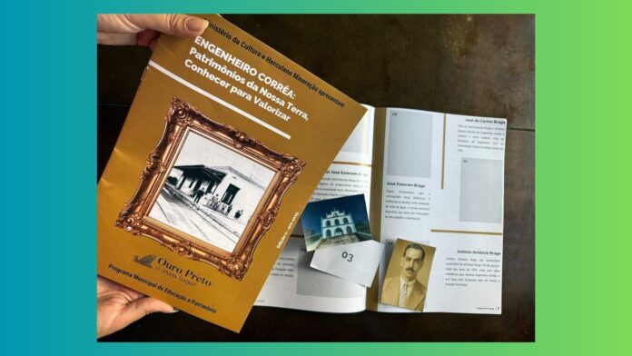 Ouro Preto: com apoio da Herculano Mineração, Engenheiro Corrêa ganha álbum de figurinhas