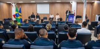 Itabirito: 19 GCMs tomam posse; trata-se da 1ª leva dos 109 que devem assumir cargos na instituição Itabirito: 19 GCMs tomam posse; trata-se da 1ª leva dos 109 que devem assumir cargos na instituição