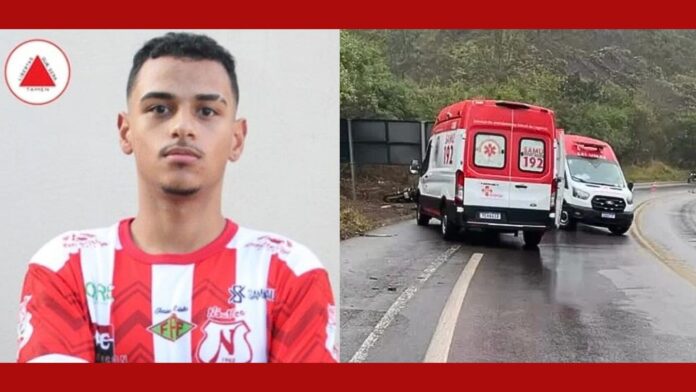 Ouro Preto: jogador ouro-pretano, de 18 anos, morre em acidente