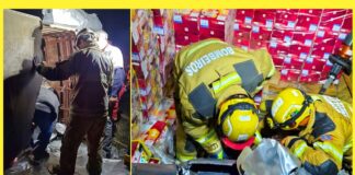 MG: lançado para fora da carreta que conduzia, motorista morre em acidente na BR-040 MG: lançado para fora da carreta que conduzia, motorista morre em acidente na BR-040