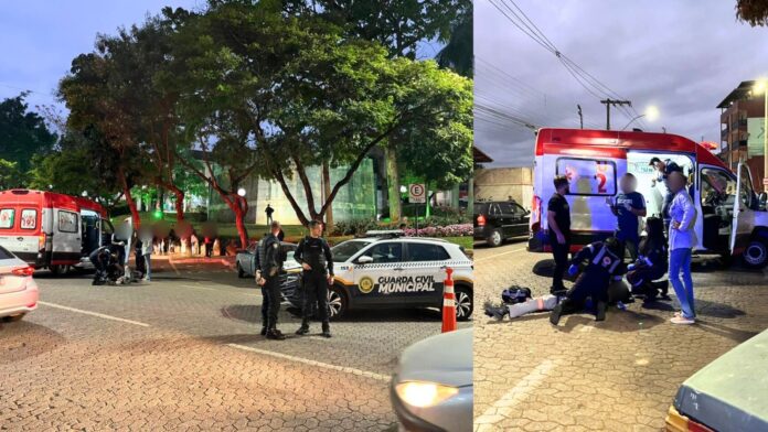 Itabirito: moto atropela jovem que atravessava na faixa de pedestre