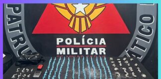 Traficante é preso com 154 pinos de cocaína e 45 pedras de crack no Rosário, em Mariana Traficante é preso com 154 pinos de cocaína e 45 pedras de crack no Rosário, em Mariana