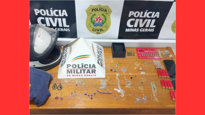 Parte das joias roubadas de joalheria de Ouro Preto é recuperada em João Monlevade; 3 presos