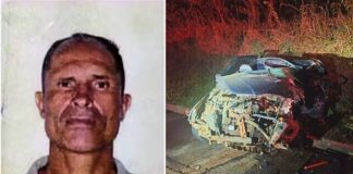 Condutor de carro morre após colisão com carreta na MG-050 Condutor de carro morre após colisão com carreta na MG-050