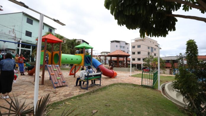 Ouro Preto: Pracinha da Cojan, na Bauxita, é revitalizada