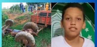 MG: adolescente de 12 anos morre após pegar trator do pai e cair com o veículo em represa MG: adolescente de 12 anos morre após pegar trator do pai e cair com o veículo em represa