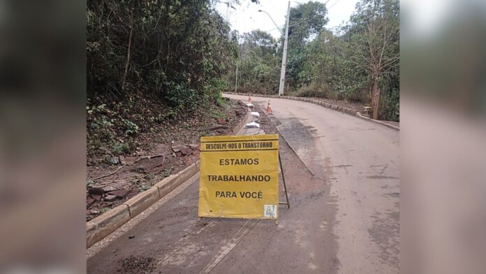 Itabirito: Saae responde sobre transtornos por causa de obra no Marzagão e fala a respeito da solução