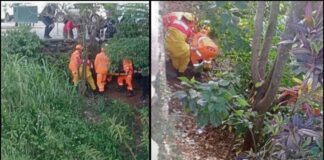 Enquanto almoçava, homem em situação de rua cai no Córrego do Funil (Ouro Preto) e fica inconsciente Enquanto almoçava, homem em situação de rua cai no Córrego do Funil (Ouro Preto) e fica inconsciente