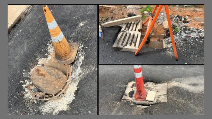 Paradas há 60 dias: moradores de Amarantina cobram conclusão de obras de pavimentação