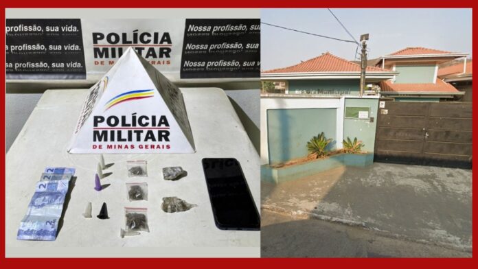 Mariana: dupla é presa traficando drogas nas proximidades da Escola Professora Santa Godoy