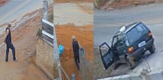 VÍDEO: ladrão furta 70 metros de cabo em chácara na região de São Gonçalo do Bação, em Itabirito VÍDEO: ladrão furta 70 metros de cabo em chácara na região de São Gonçalo do Bação, em Itabirito