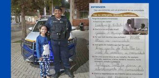 Família de aluna escolhe uma agente da GCM de Itabirito para trabalho escolar e valoriza corporação Família de aluna escolhe uma agente da GCM de Itabirito para trabalho escolar e valoriza corporação