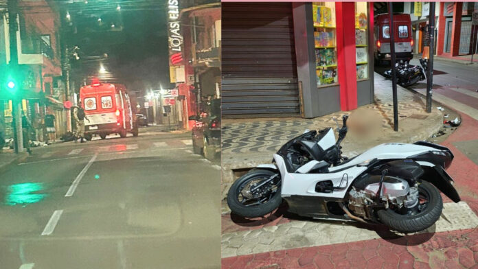 Itabirito: acidente entre motos gera controvérsia sobre sinal verde e deixa 2 feridos