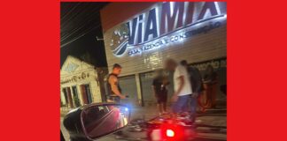 Colisão frontal entre moto e carro deixa motociclista ferido em Itabirito Colisão frontal entre moto e carro deixa motociclista ferido em Itabirito