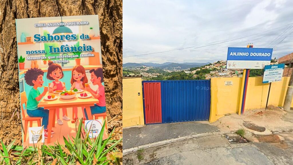 Itabirito: crianças do Cmei Anjinho Dourado transformam receitas de família em livro
