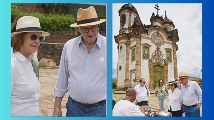 Tour reservado: rei e rainha da Suécia visitam Ouro Preto