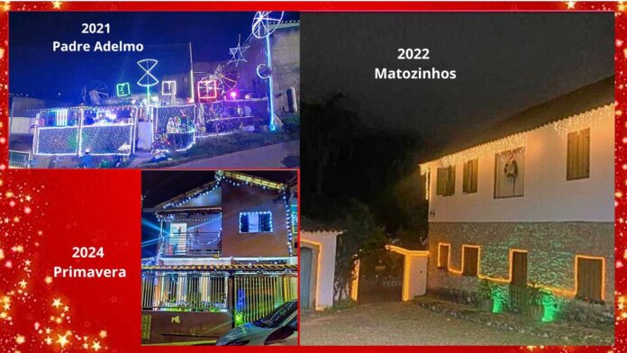 Itabirito lança Concurso de Decoração Natalina com premiação em dinheiro e isenção de IPTU