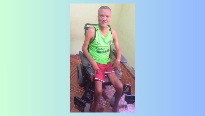 Texista mobiliza campanha para ajudar morador de Itabirito a consertar cadeira de rodas