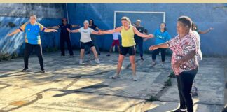 Programa “Físico de Ouro” leva aulas de ginástica, dança e funcional a bairros e distritos de Ouro Preto Programa "Físico de Ouro" leva aulas de ginástica, dança e funcional a bairros e distritos de Ouro Preto