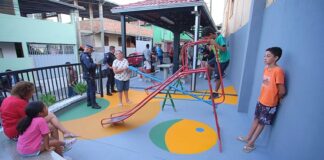 Ouro Preto: com academia ao ar livre e novos brinquedos, Praça do Novo Horizonte é revitalizada Ouro Preto: com academia ao ar livre e brinquedos para crianças, praça no Novo Horizonte é revitalizada