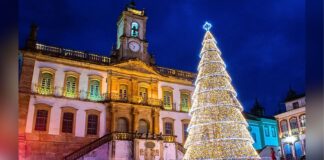 Ouro Preto acenderá luzes de Natal da Praça Tiradentes nesta sexta Ouro Preto acenderá luzes de Natal da Praça Tiradentes nesta sexta