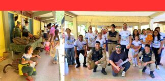 Mariana: ação social da PM leva mágica, mascotes, música e orientações para Monsenhor Horta Mariana: ação social da PM leva mágica, mascotes, música e orientações para Monsenhor Horta