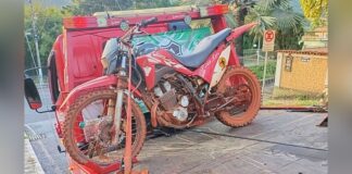 Itabirito: moto furtada é recuperada pela Patrulha Rural da PM, em Água Limpa; 1 preso Itabirito: moto furtada é recuperada pela Patrulha Rural da PM, em Água Limpa; 1 preso