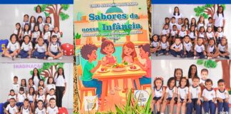 Itabirito: crianças do Cmei Anjinho Dourado transformam receitas de família em livro Itabirito: crianças do Cmei Anjinho Dourado transformam receitas de família em livro