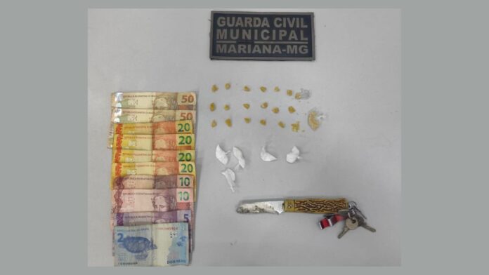 Denúncia de ‘repasse de drogas’ mobiliza Polícia Municipal e termina com prisão em Mariana