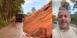 Obras na estrada de acesso ao Bonsucesso/Acuruí, em Itabirito, são alvo de reclamações; Tazay responde Obras na estrada de acesso ao Bonsucesso/Acuruí, em Itabirito, é alvo de reclamações; Tazay responde