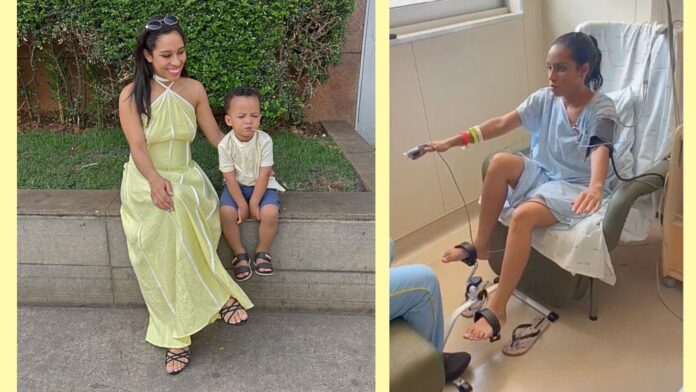 Lutando pela vida, mãe de Itabirito busca recursos para tratamentos caros e sustento do filho pequeno