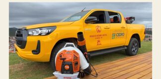 Brigada de Mariana agora conta com nova caminhonete e outros equipamentos contra incêndio Brigada de Mariana agora conta com nova caminhonete e outros equipamentos contra incêndio