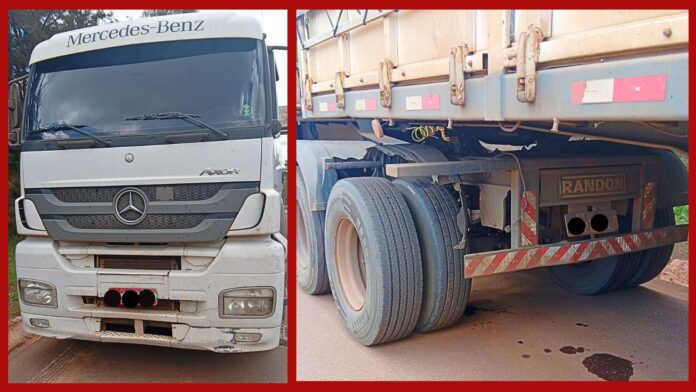 Itabirito: bitrem com irregularidades e 75 multas leva mais 7 autos de infração e é apreendido na BR-356