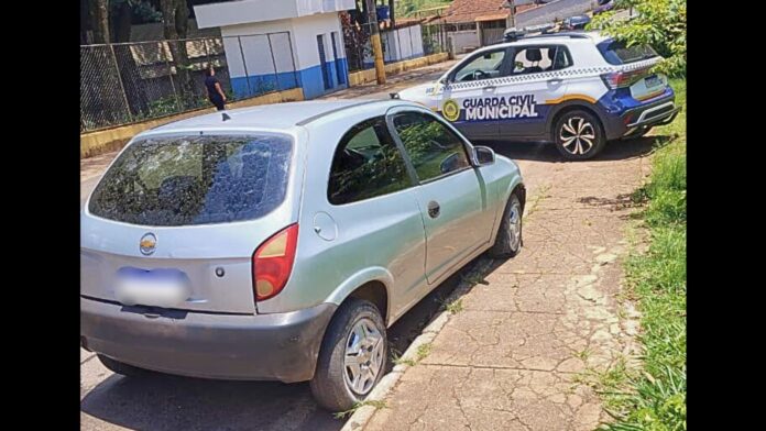GCM recupera, em algumas horas, carro furtado em Itabirito