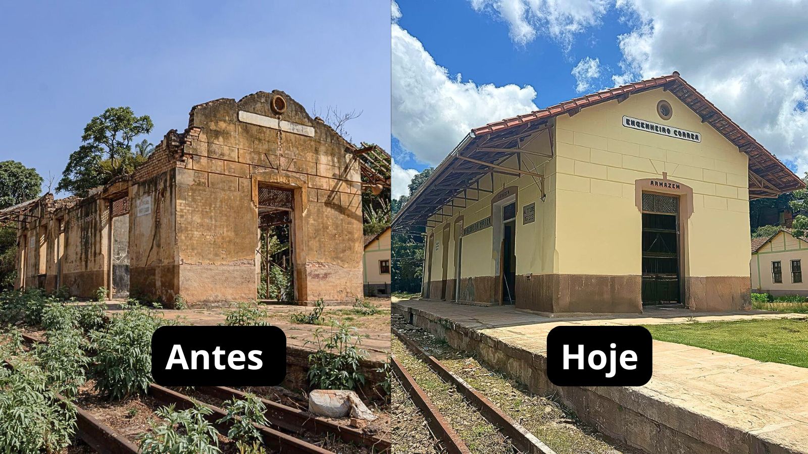 História que passa por Ouro Preto e Itabirito: Estação de Engenheiro Corrêa será entregue pela Herculano História que passa por Ouro Preto e Itabirito: Estação de Engenheiro Corrêa será entregue pela Herculano