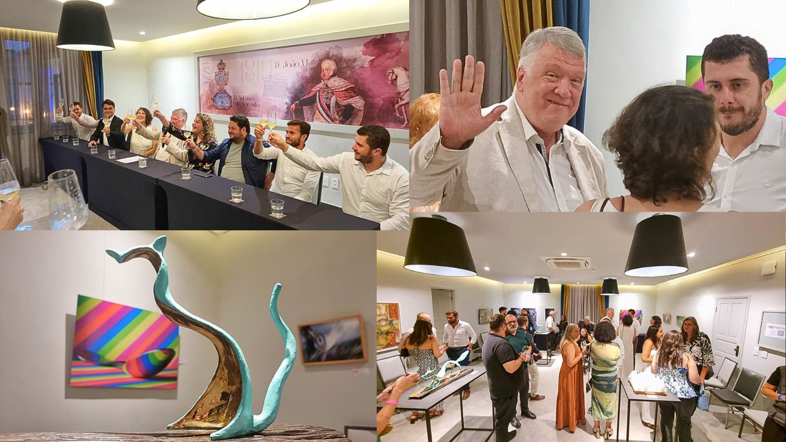 ‘Todos os artistas estão convidados’: Parcus Gallery é inaugurada no Vila Galé, em Cachoeira do Campo ‘Todos os artistas estão convidados’: Parcus Gallery inaugurada no Vila Galé, em Cachoeira do Campo