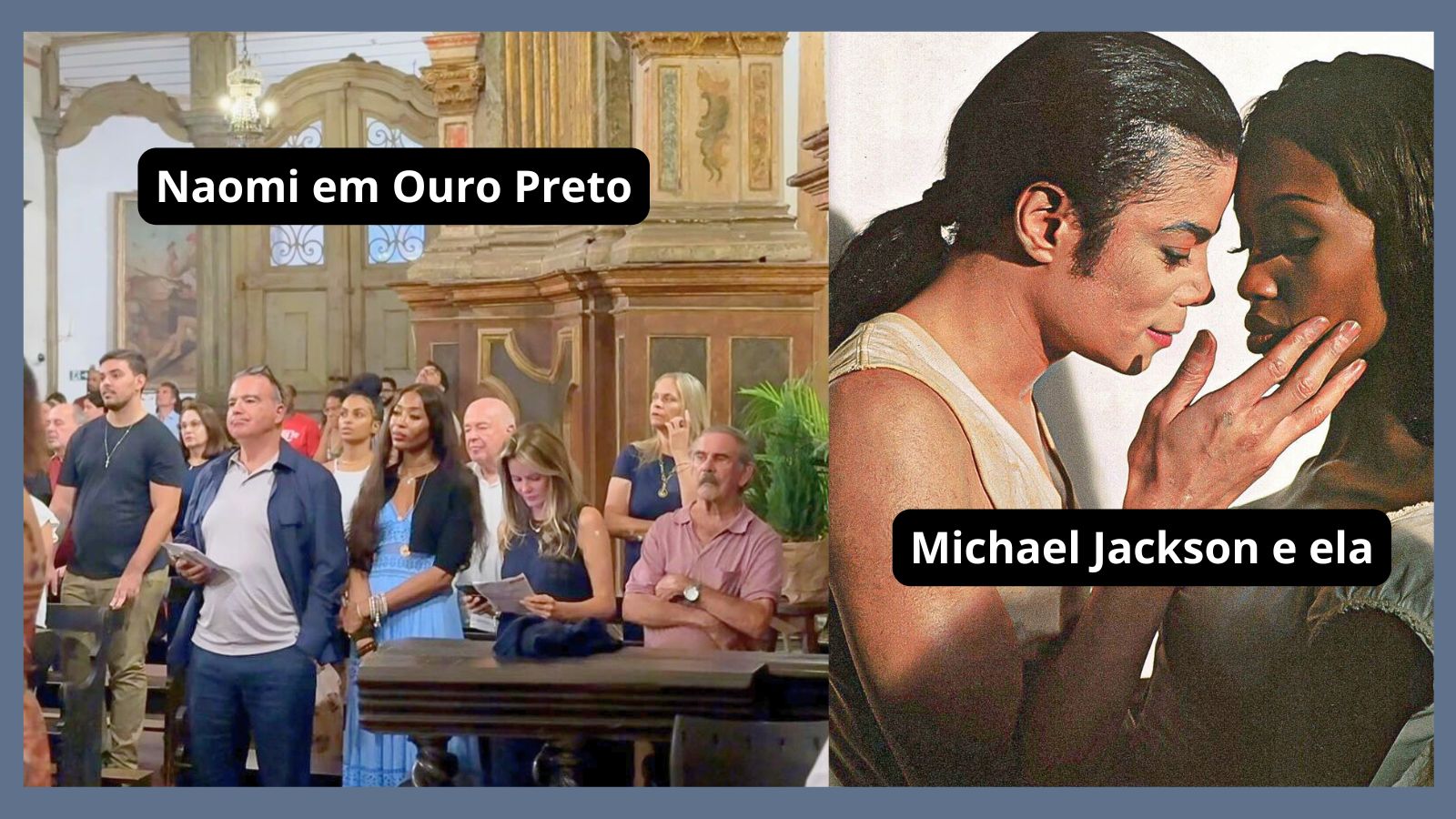 Supermodelo Naomi Campbell participa de missa de Natal no Pilar, em Ouro Preto Supermodelo Naomi Campbell participa de missa de Natal no Pilar, em Ouro Preto