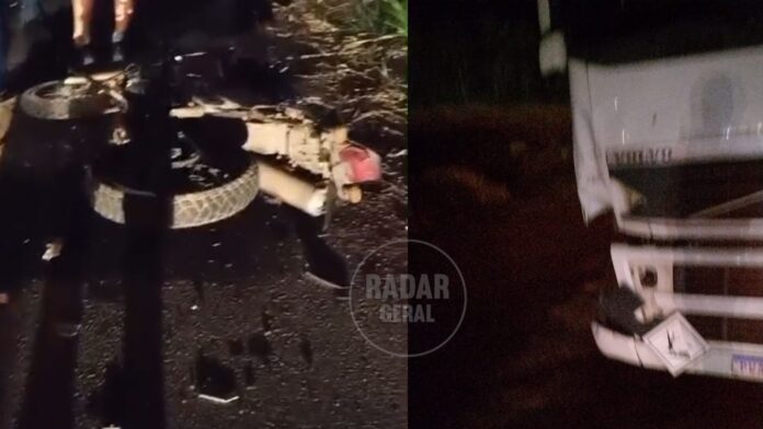 Ouro Preto: acidente mata motociclista na BR-356, em Cachoeira do Campo, perto do Farid; VÍDEO