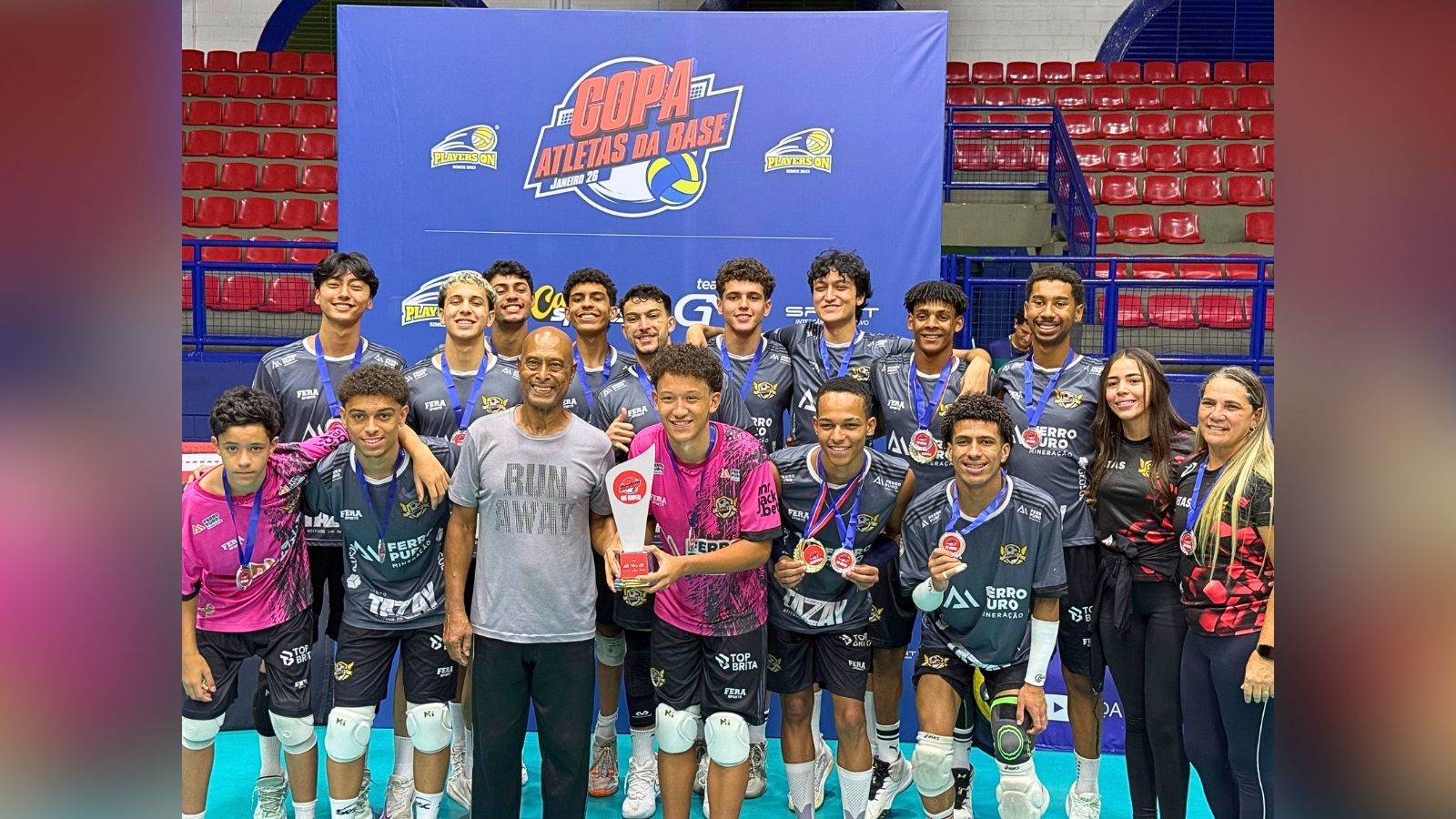 Itabirito: Pentas é vice-campeão da Copa Atletas da Base de vôlei e coloca 3 atletas na seleção do torneio Itabirito: Pentas é vice-campeão da Copa Atletas da Base de vôlei e coloca 3 atletas na seleção do torneio