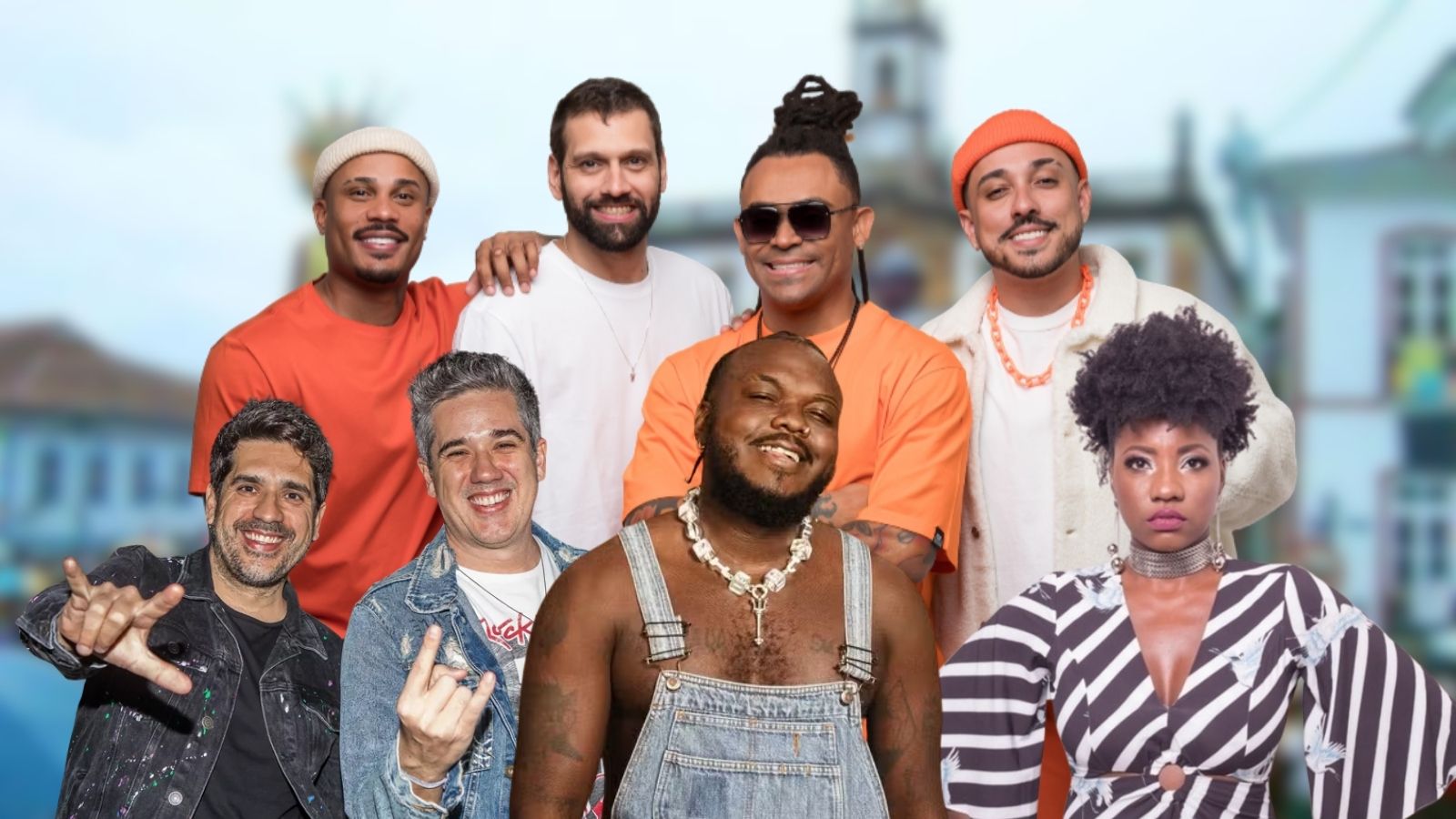 Além de Akatu, Ouro Preto confirma Djonga, Adriana Araújo, Rogério Flausino e Wilson Sideral no Carnaval Além de Akatu, Ouro Preto confirma Djonga, Adriana Araújo, Rogério Flausino e Wilson Sideral no Carnaval