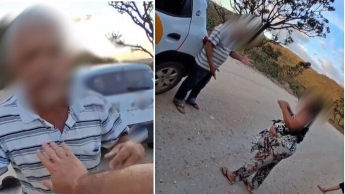 VÍDEO: homem salva mulher que estava sendo estrangulada em Cachoeira do Campo, Ouro Preto