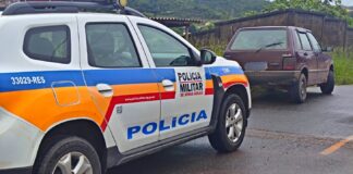 Usado para trabalho e sem seguro, Fiat Uno furtado em Lafaiete é recuperado pela PM no PA em Itabirito Usado para trabalho e sem seguro, Uno furtado em Lafaiete é recuperado pela PM no PA em Itabirito