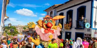 Ouro Preto já tem 85% da rede hoteleira ocupada para o Carnaval; 60 mil foliões são esperados