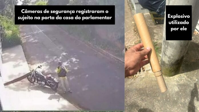 Homem é preso após ameaçar e lançar explosivos contra residência de vereador em Itabirito