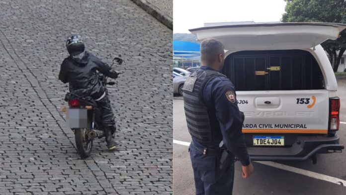 Itabirito: traficante foragido da Justiça é preso no Praia pela GCM após alerta do sistema de câmeras